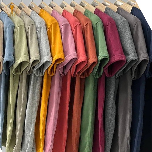 Áo Thun Nam Trơn 265g Basic TRAZ, Áo Phông Nam nữ Tay Ngắn Phom Rộng Suông Unisex 100% COTTON Thấm Hút Mồ Hôi