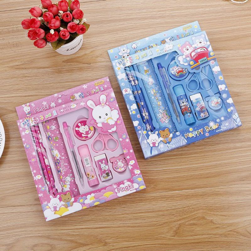 SET HỘP BÚT DỤNG CỤ HỌC TẬP CHO BÉ