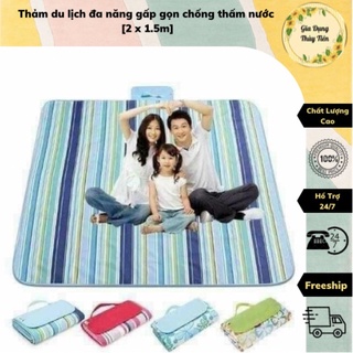 Thảm du lịch đa năng gấp gọn chống thấm nước