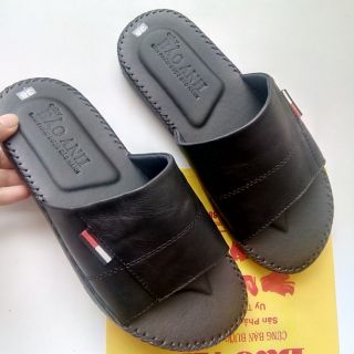 Dép da nam cao cấp hàng đóng thương hiệu Giày Dép Bảo Anh