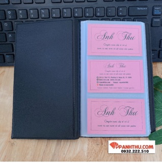 SỔ ĐỰNG NAME CARD DA MỀM