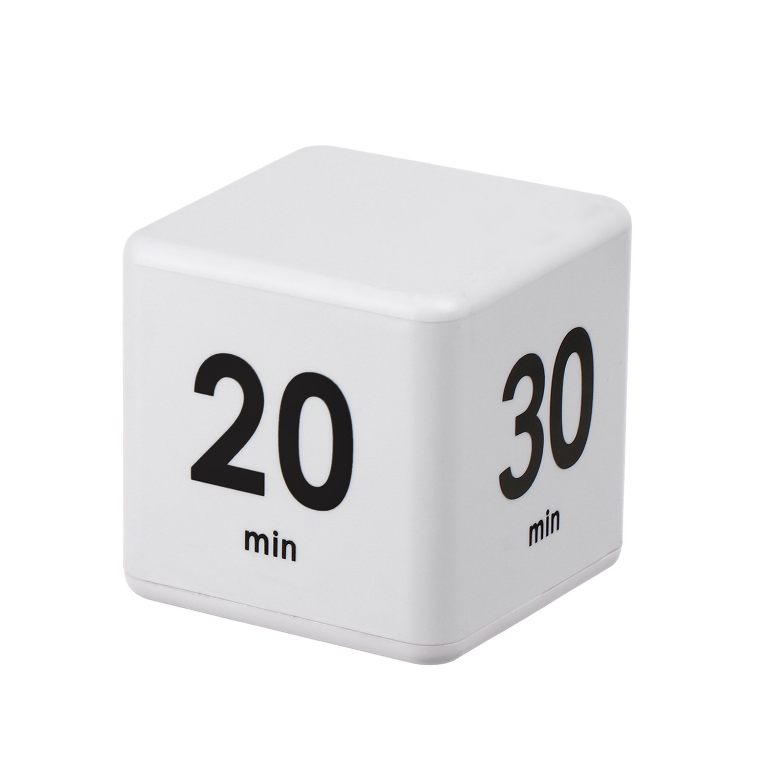 MIOSHOP 1 3 5 10 Minutes Kitchen Timer Gravity Sensor Game Timer Cube For Kids Time|15 20 30 60 Minutes Workout Timer Flip