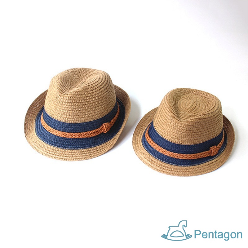 Nón Cối Màu Sắc Tương Phản Cho Ba Mẹ Và Bé