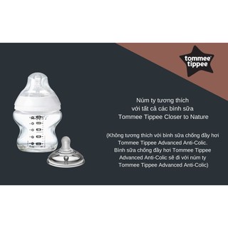 Núm ty Tommee Tippee 3-6 tháng vỉ 2 cái
