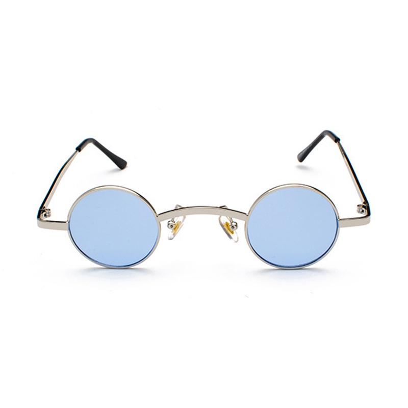 Kính Mát Gọng Tròn Nhỏ Phân Cực Phong Cách Hippy Cổ Điển Cho Nam Và Nữ JP5