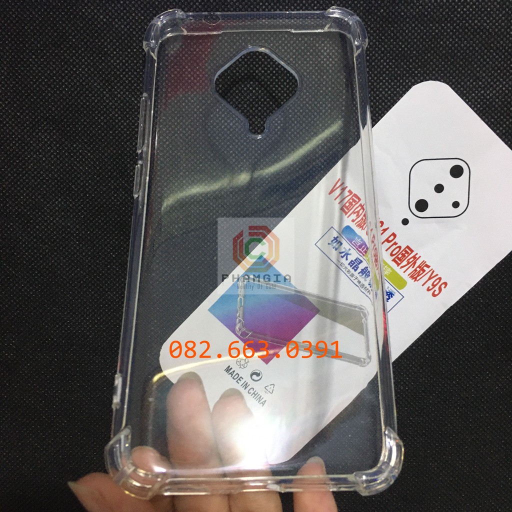 Ốp lưng chống sốc dẻo trong suốt dành cho Vivo S1 pro