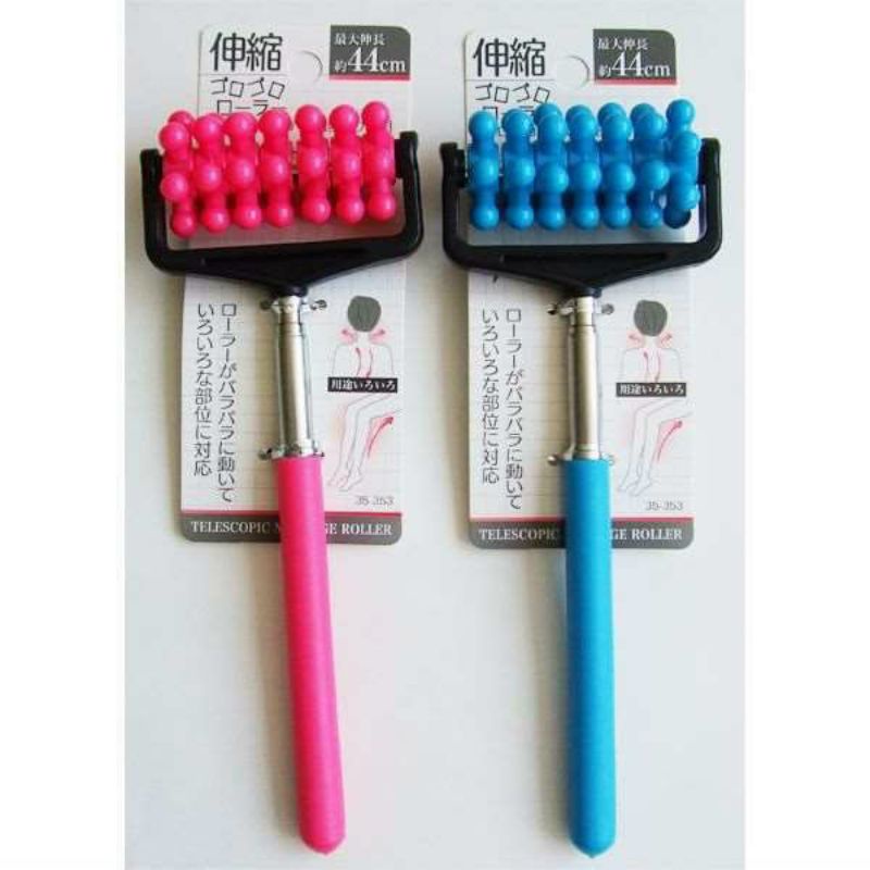 Dụng cụ lăn massage cổ, vai gáy (có thể thu gọn, kéo dài) Hàng Nhật Chính Hãng