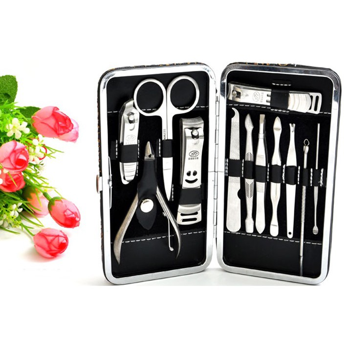 Bộ bấm móng/ kìm bấm móng 12 chi tiết