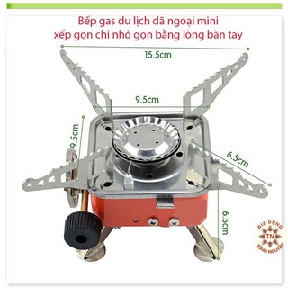 Bếp gas mini du lịch tiện lợi