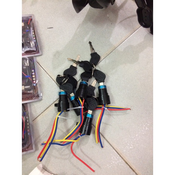 Khoá điện lẻ dành cho xe đạp điện 2 yên, xe 133M, Xmen