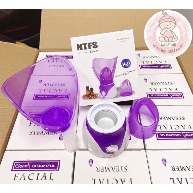[ RẺ VÔ ĐỊCH ] MÁY XÔNG MẶT THẢO DƯỢC TÍM NTFS + XÔNG MŨI HỌNG
