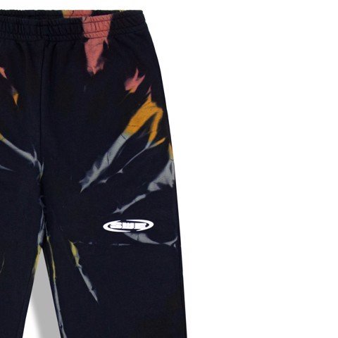 Quần dài nam SWE REVERSE TIE DYE PANTS Black quần nỉ, form rộng thoài mái