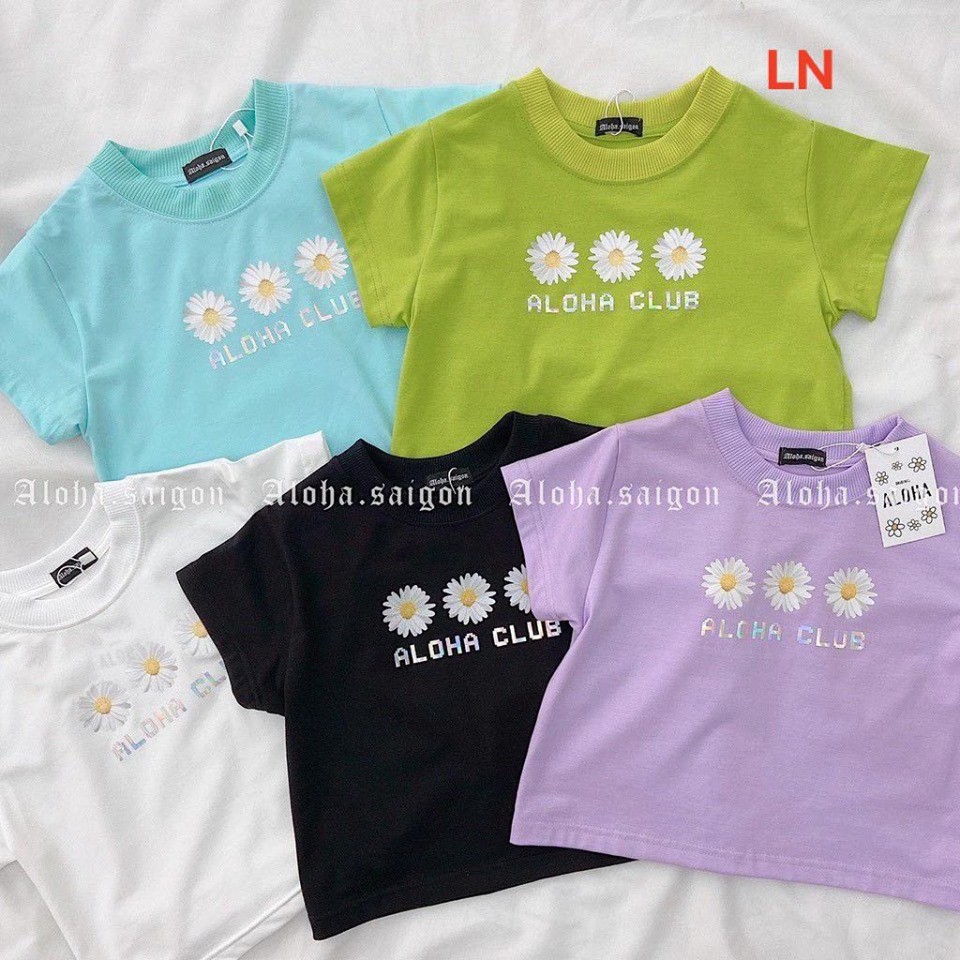 Áo croptop ép hoa siêu rẻ
