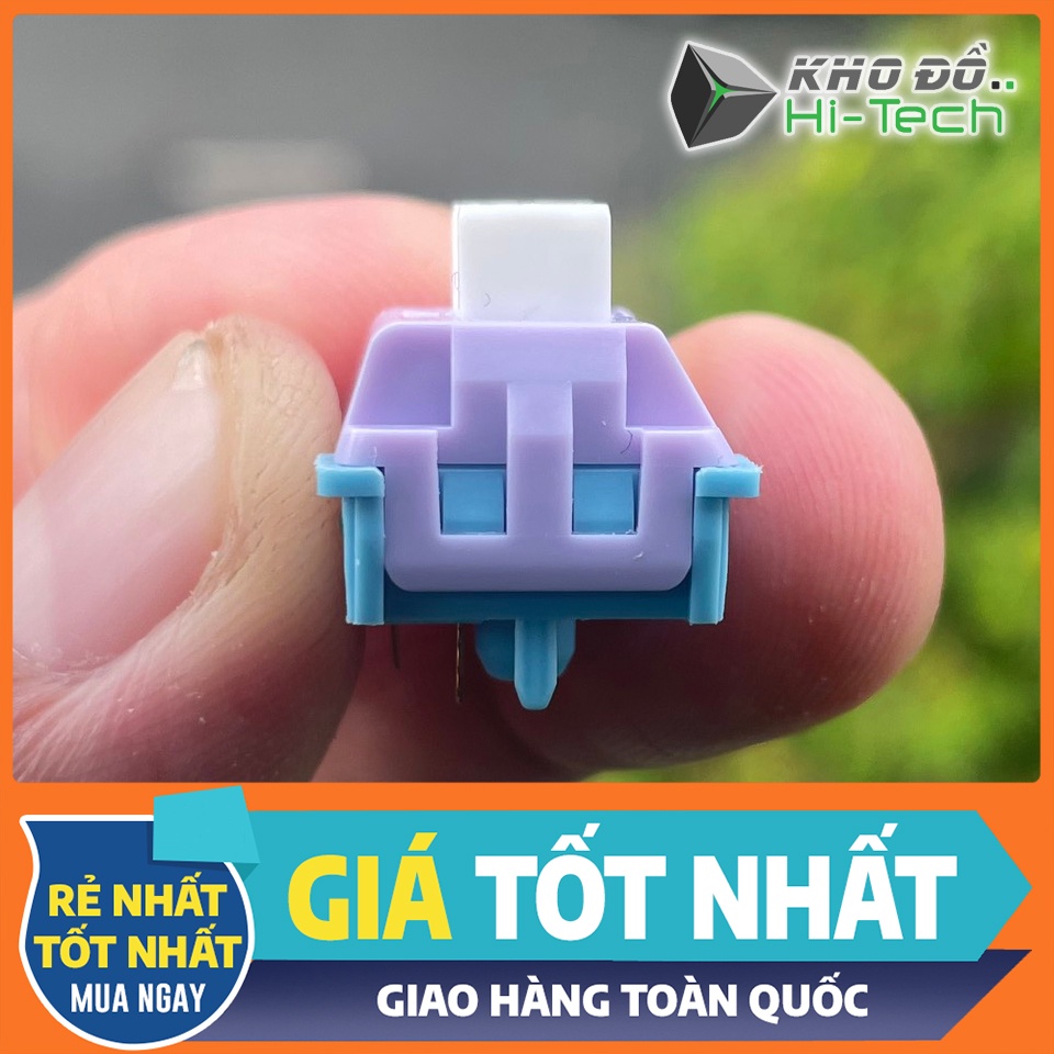 Switch KTT Jacaranda đã lube mượt mà 💖 𝘍𝘳𝘦𝘦𝘴𝘩𝘪𝘱 💖 KTT Switch cho bàn phím cơ