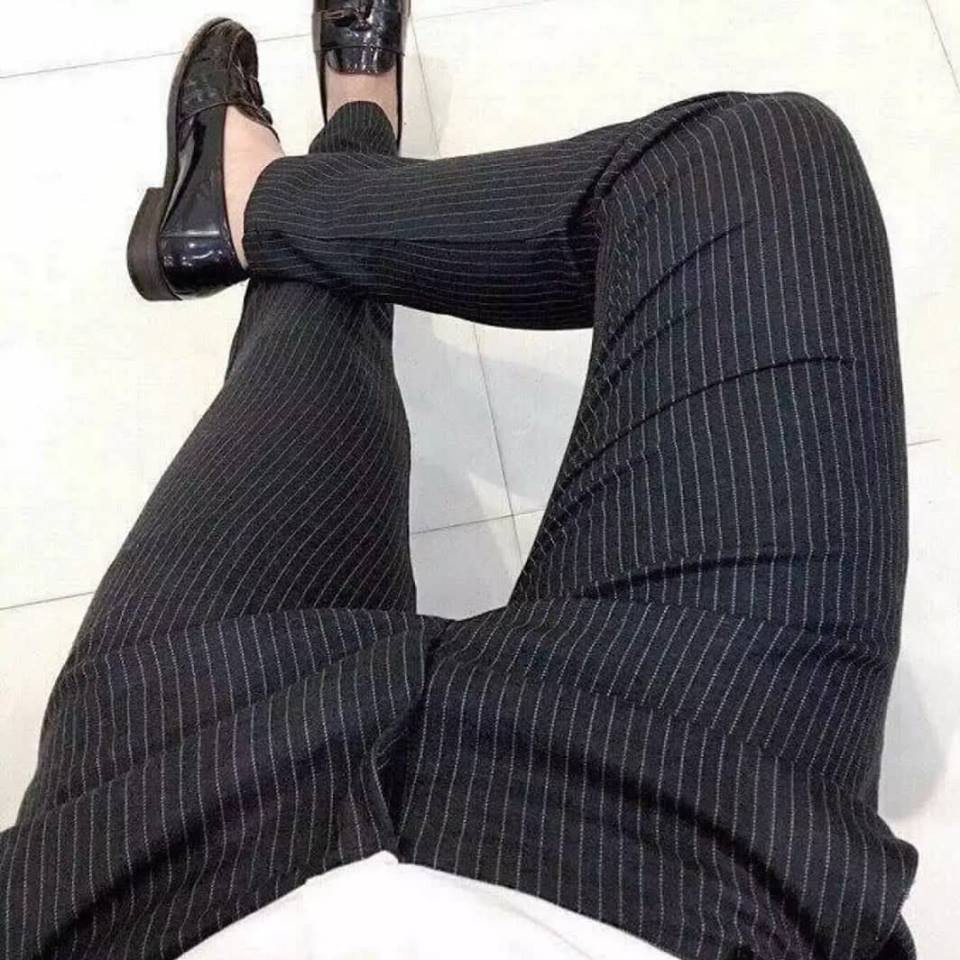 (VẢI XUẤT KHẨU) QUẦN ÂU NAM CAO CẤP Hàng Xuất Khẩu 2019 (Sọc Đen) (Được Trợ Giá) | BigBuy360 - bigbuy360.vn