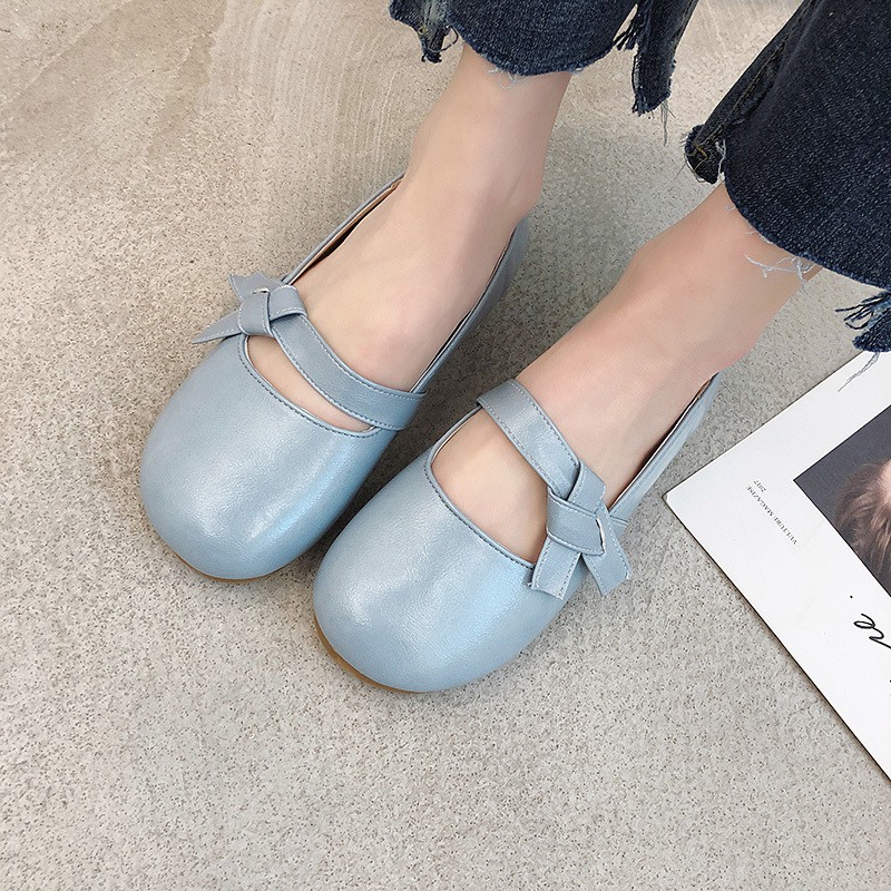 Giày Búp Bê Nữ Mũi Tròn Thời Trang Xuân Hè 2020 | BigBuy360 - bigbuy360.vn