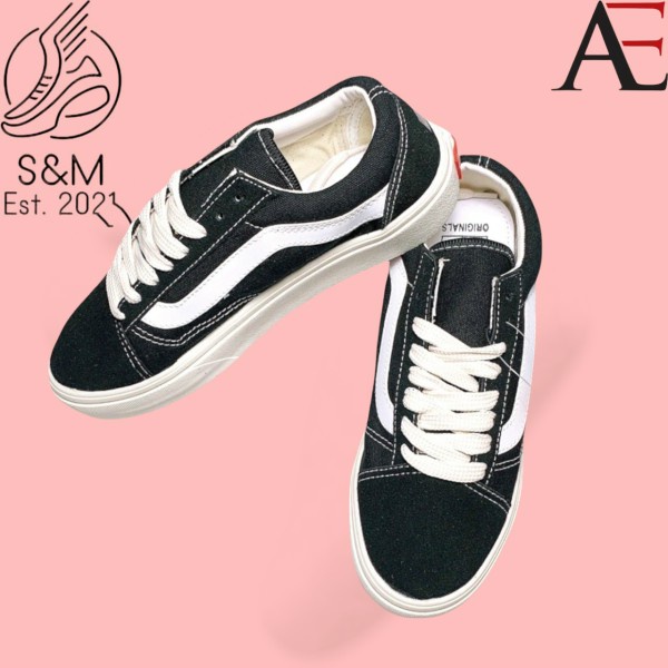Giày Vans Đen Classic Vault, Giày Vans Nam Nữ Thể Thao Cao Cấp Full Box + Bill