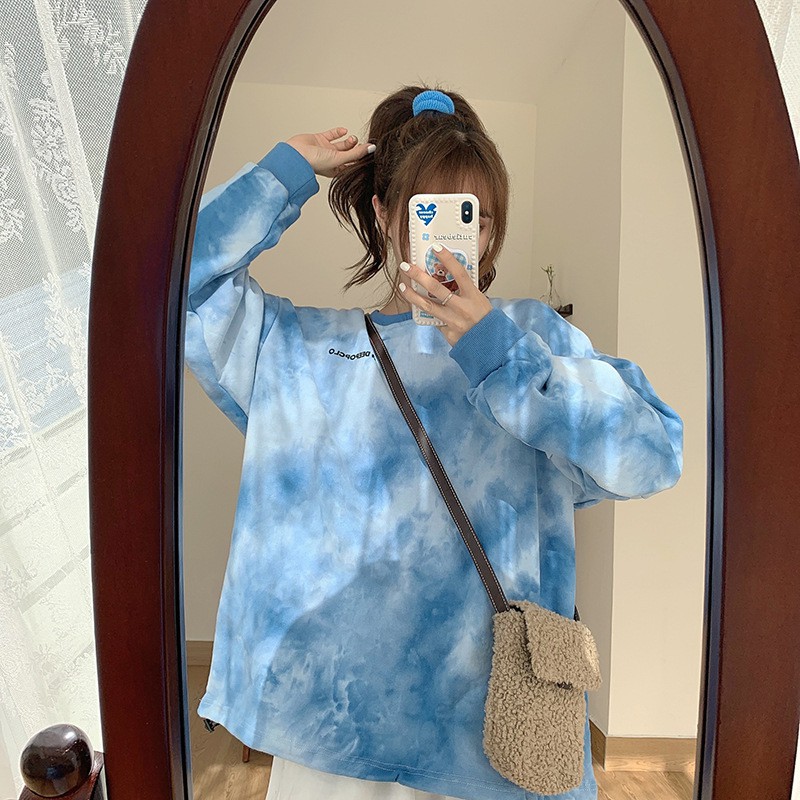 Áo Nỉ Nữ form rộng Bigsize Unisex 💖 Áo sweater nữ ulzzang phong cách Hàn Quốc C66 - Maoshop | BigBuy360 - bigbuy360.vn