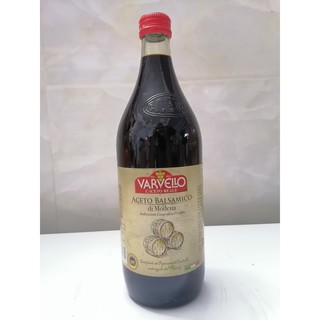 [Chai 1 Lít] [SALE DATE 15/9/2022] GIẤM NHO [Italia] VARVELLO Aceto Balsamico di Modena (hlm-hk)
