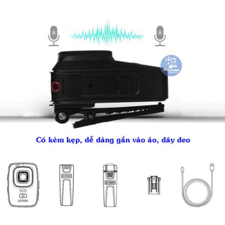 Camera SJCam A10 - Camera Giám Sát Cá Nhân - Body Camera