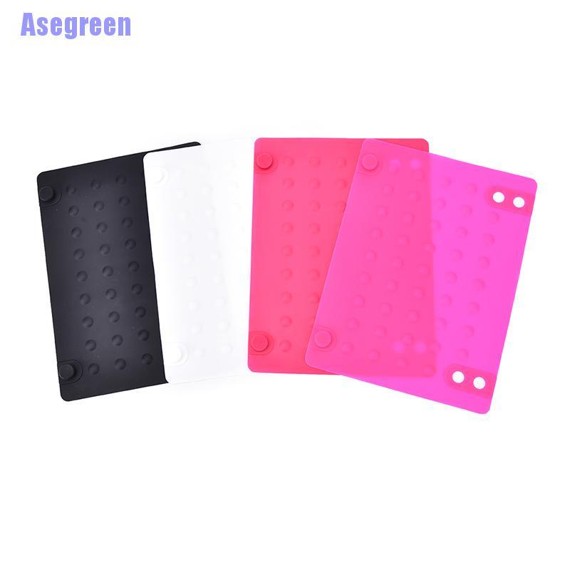 (Hàng Mới Về) Tấm Silicone Chịu Nhiệt Dùng Để Uốn Tóc Thẳng / Xoăn