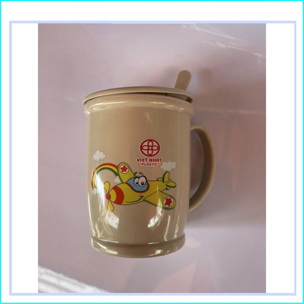 Cốc Nắp Song Long chất liệu nhựa PP bền bỉ an toàn thực phẩm