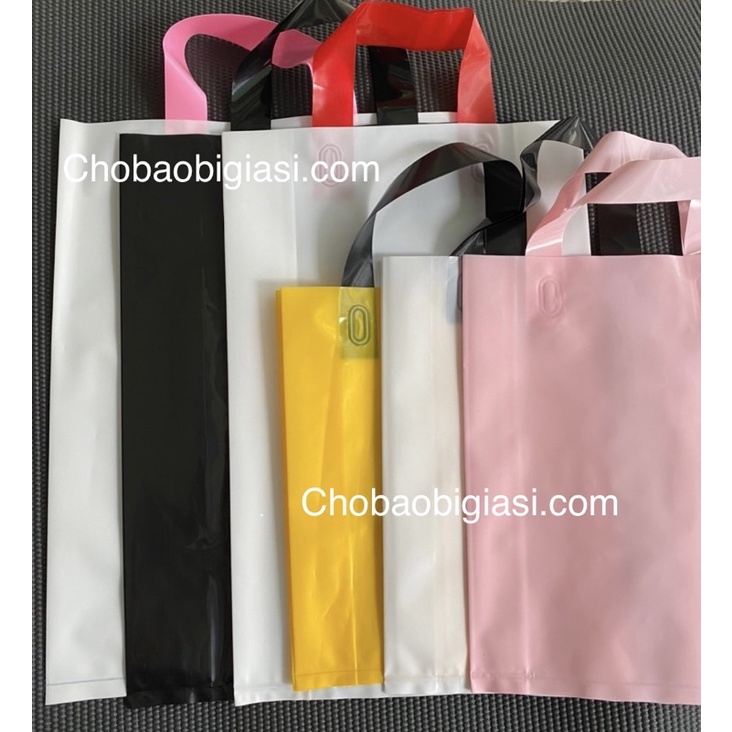 {Giá sỉ 10kg/size) Túi quai ép, túi ép quai đựng thời trang đủ size - đủ màu (SP y hình)