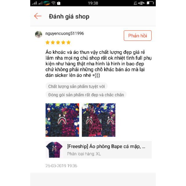 new 2021 [Freeship] Áo phông Bape cá mập,bape shark . ⛔