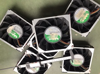 Quạt server hp nidec Va 450dc 12v 3.3A , vuông 12cm
