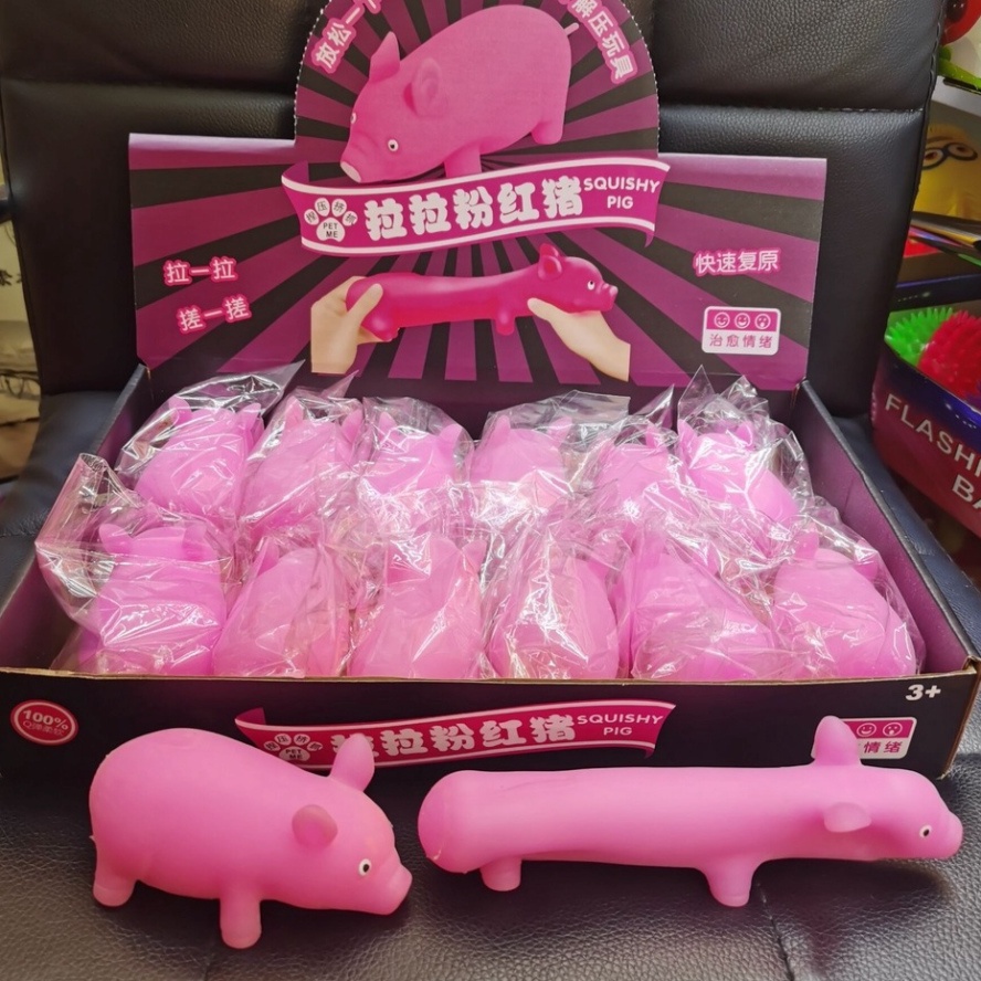 Squishy Heo Hồng Cát Gudetama Có Thể Kéo Dài Giải Trí Xả Stress Đáng Yêu Cực Vui Nhộn