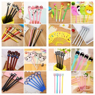 Combo bút hoạt hình bút xinh 60 bút cute khách tự mix mẫu