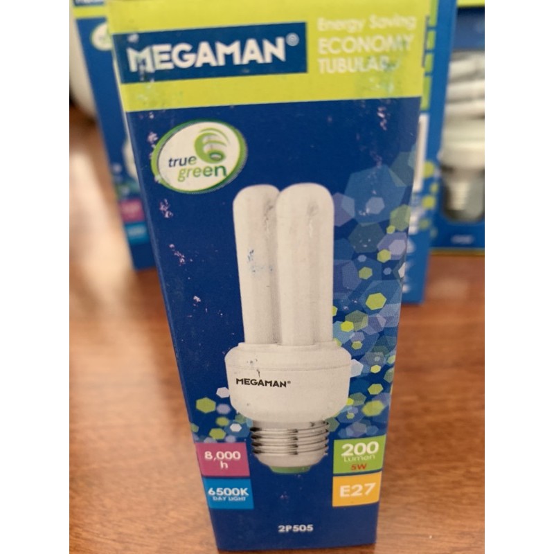 Bóng đèn compact MEGAMAN tiết kiệm điện E27 5w, 8w, 11w, 20w, 23w