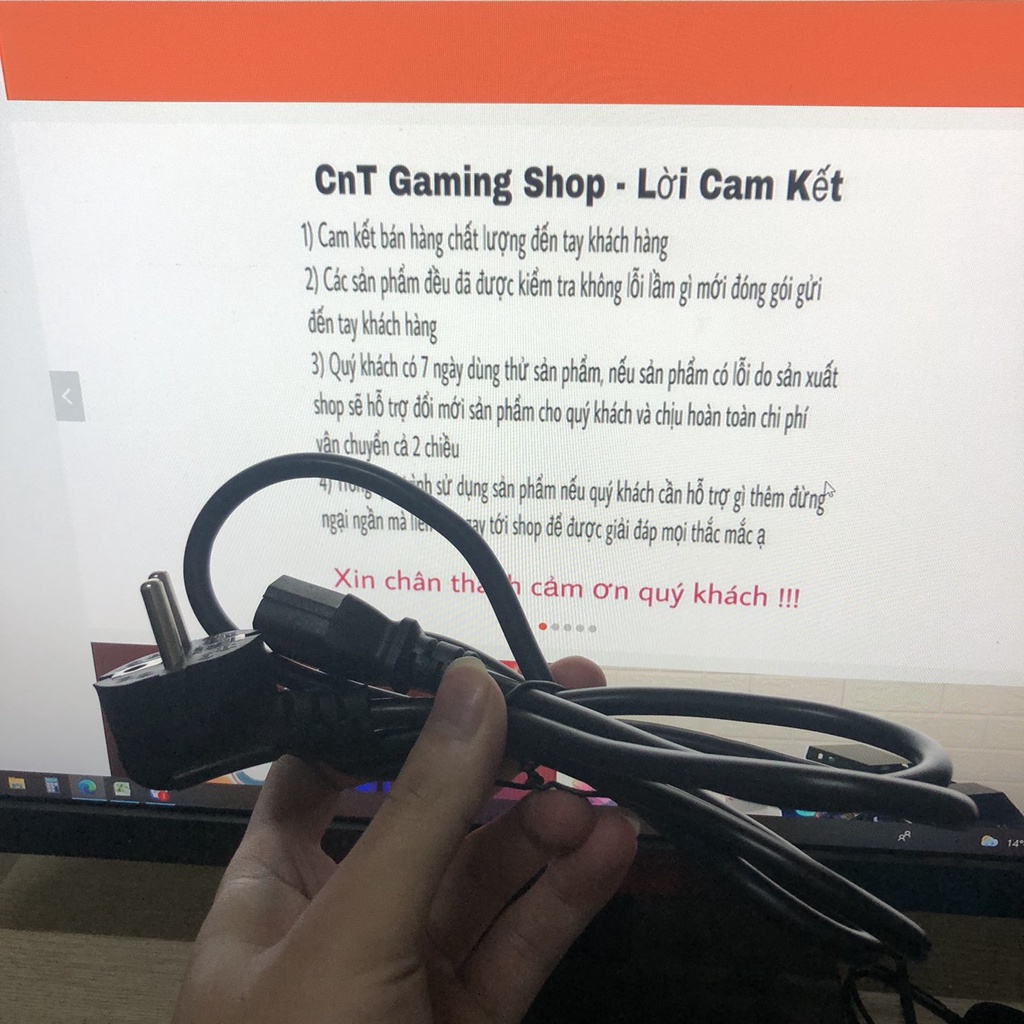 Dây Nguồn Cho PC, Máy Tính, nồi cơm điện. ấm nước - Độ bền cao