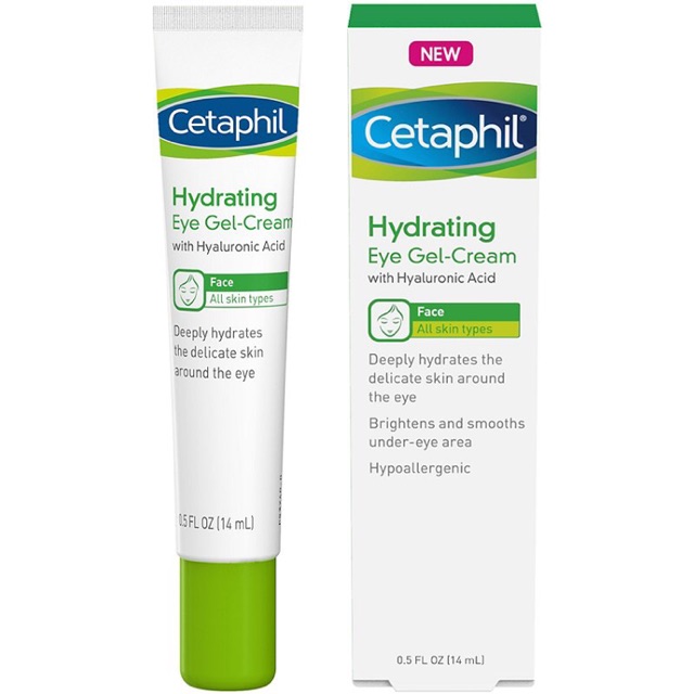 Kem dưỡng ẩm làm sáng và mịn vùng mắt Cetaphil Hydrating Eye Gel-Cream