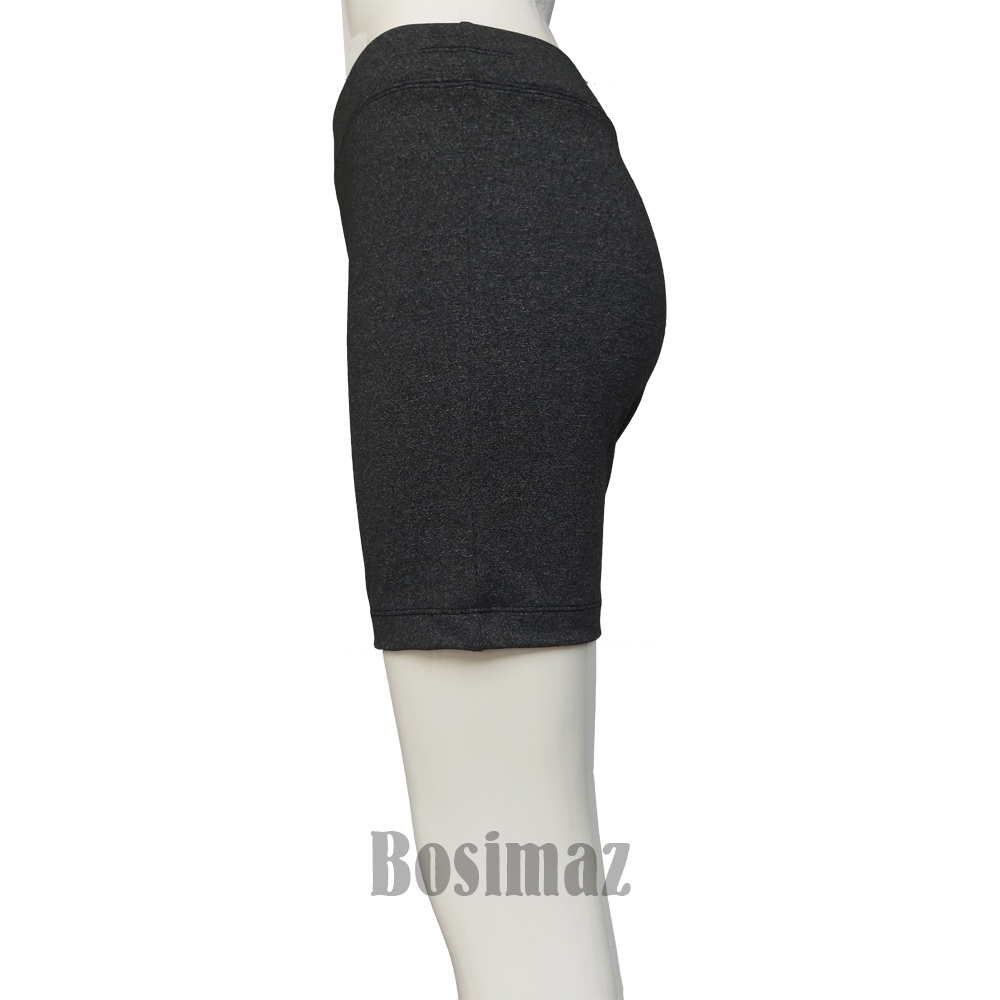 Quần Legging Nữ Bosimaz MS348 đùi không túi màu tiêu xám đậm, thun co giãn 4 chiều, vải đẹp dày, thoáng mát. | WebRaoVat - webraovat.net.vn