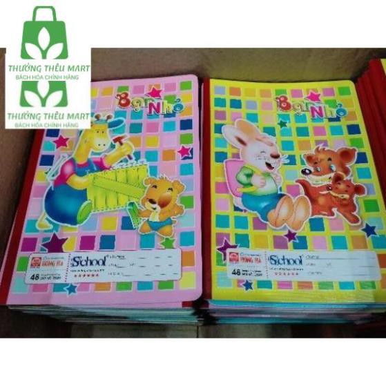 SET 5 QUYỂN VỞ 4 Ô LY 48 TRANG HỒNG HÀ