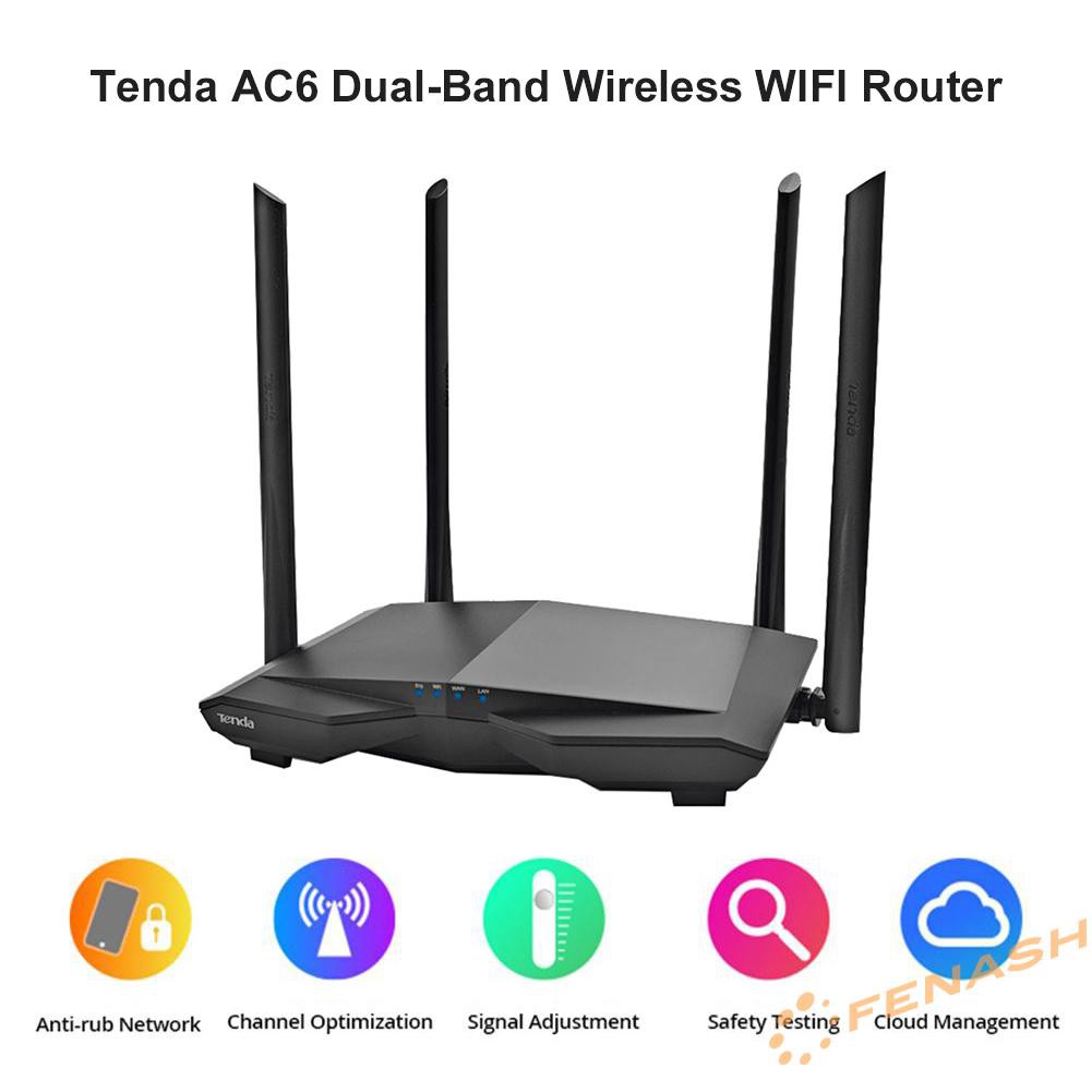 Bộ Định Tuyến Wifi Không Dây Tenda Ac6 1200mbps | BigBuy360 - bigbuy360.vn