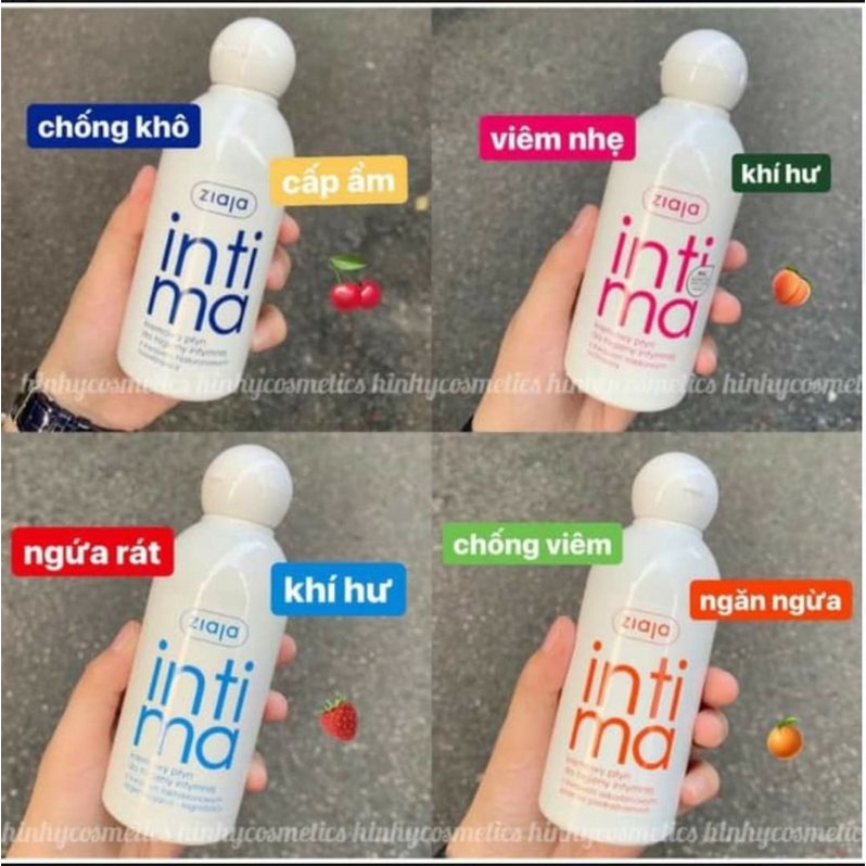 [200ml] Dung dịch vệ sinh dạng sữa Ziaja Intima