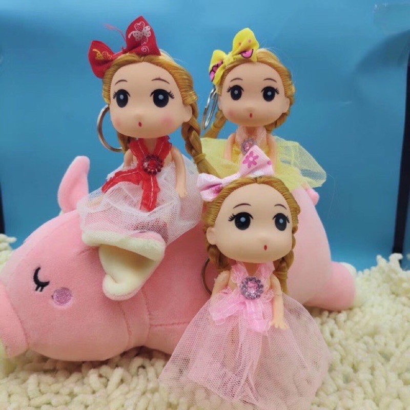 Combo 12 búp bê Chibi trang trí bánh kem, đồ chơi cho bé, phụ kiên trang trí bánh sinh nhật