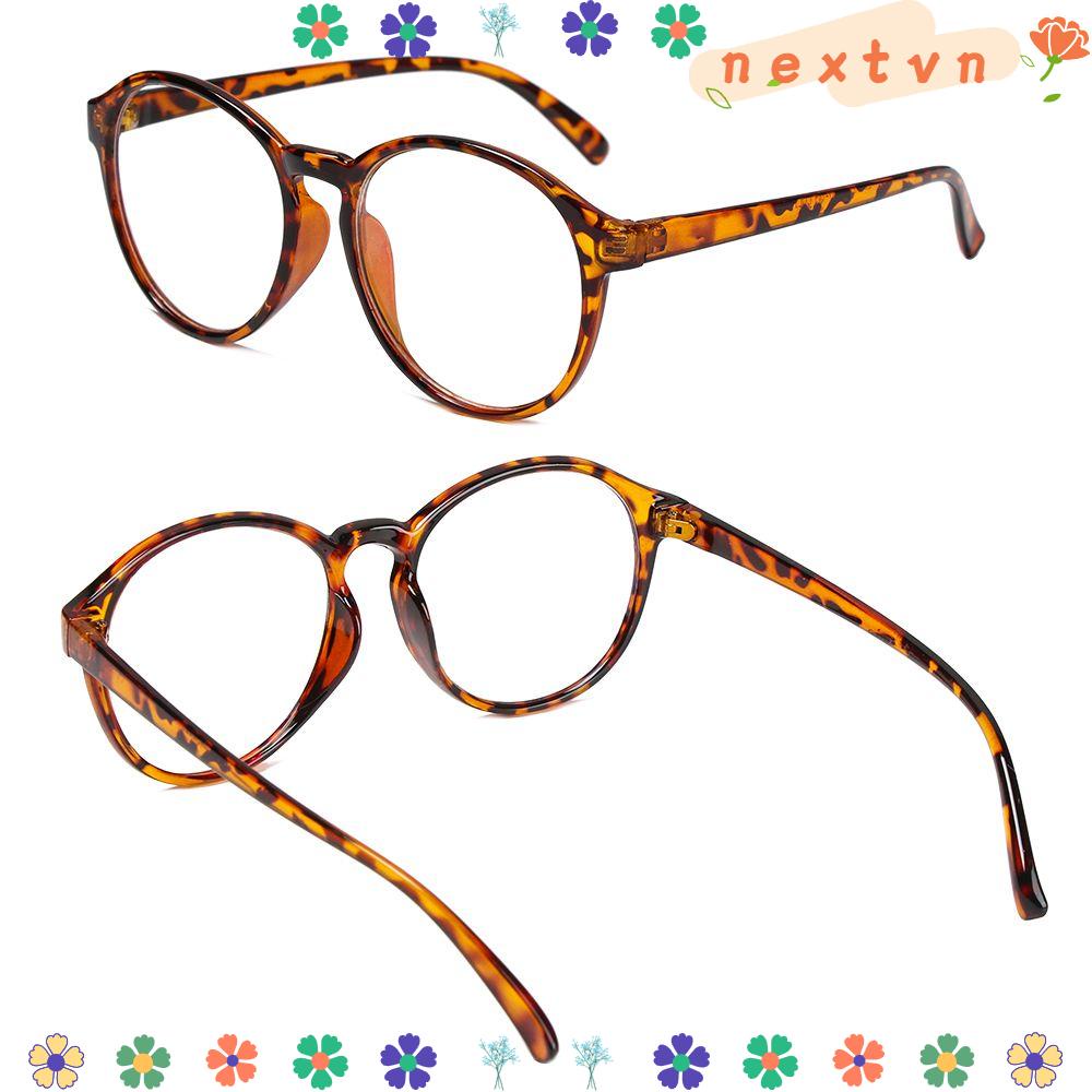 [Hàng mới về] Mắt kính gọng tròn bằng nhựa siêu nhẹ bảo vệ mắt chăm sóc tiện dụng