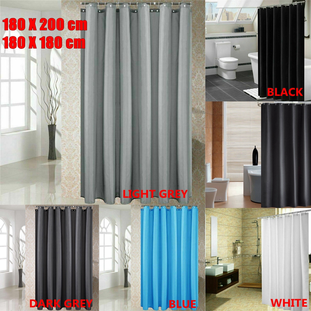 Rèm Phòng Tắm Chống Vi Khuẩn 180x200 / 180x180