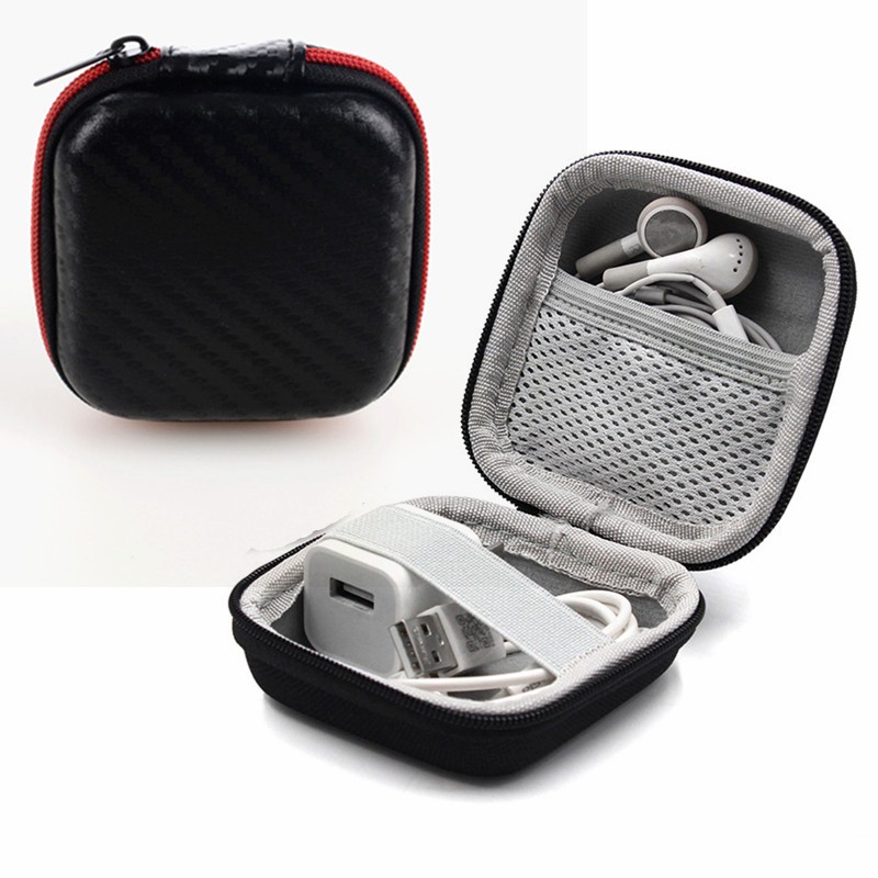 Túi đựng tai nghe khóa kéo tiện lợi