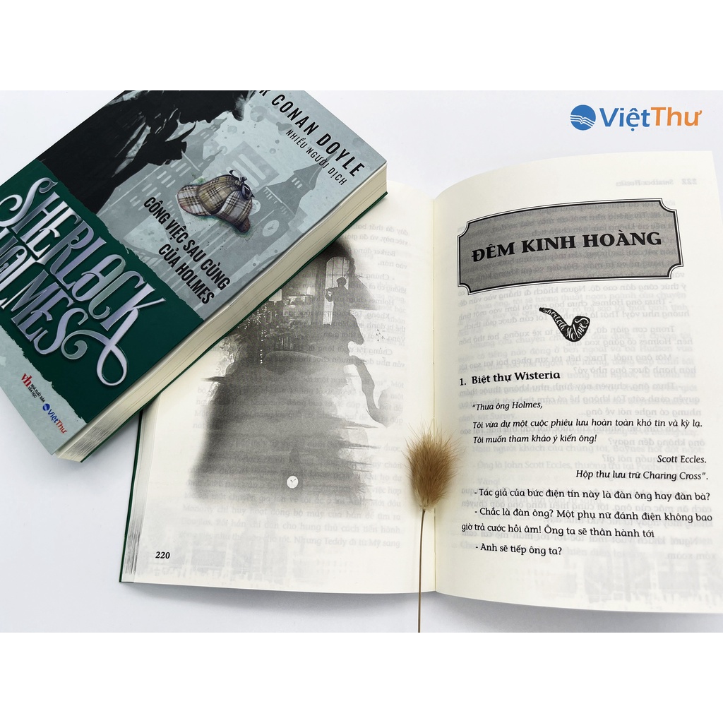 Sách - Sherlock Holmes - Công Việc Sau Cùng Của Holmes - Xanh lá - Sir Arthur conan doyle