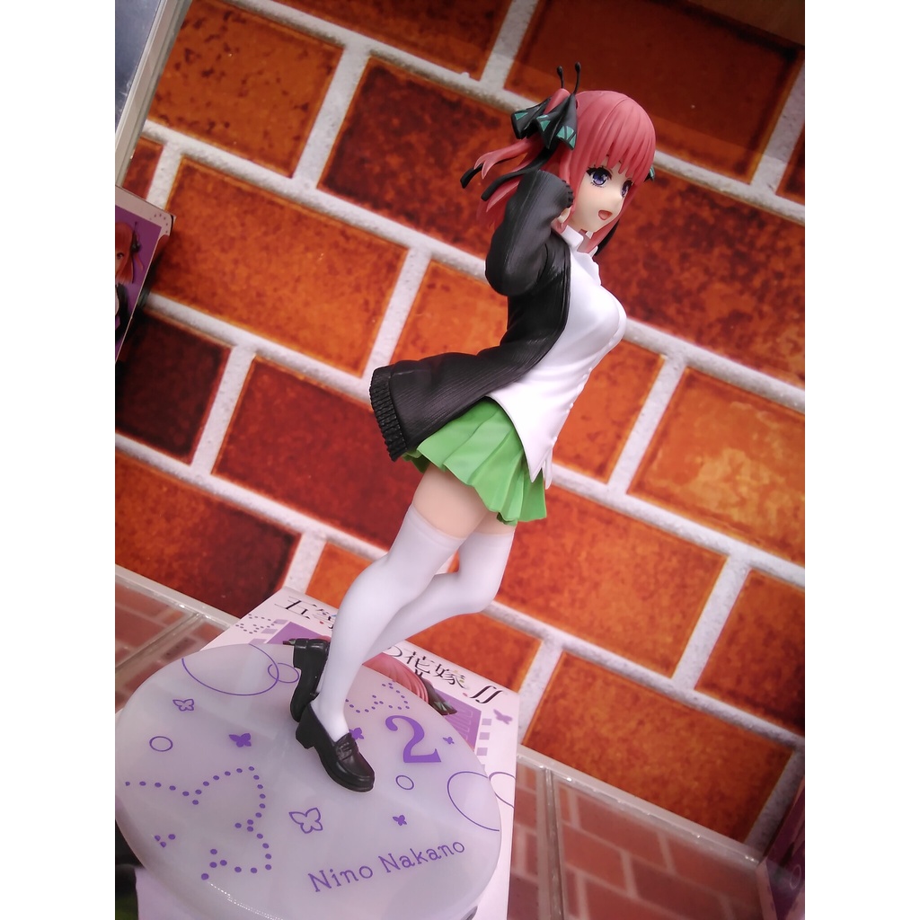 VIDEO   Mô hình nino nakano tóc ngắn Figure Coreful Renewal - Gotobun no Hanayome