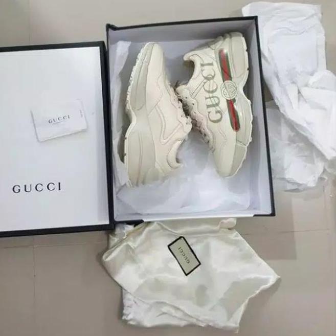 ✧ Y&m Giày Thể Thao Gucci Ryhton Chạy Bộ Chạy Bộ Đi Bộ Ngoài Trời Hàng Nhập Khẩu ♟ .