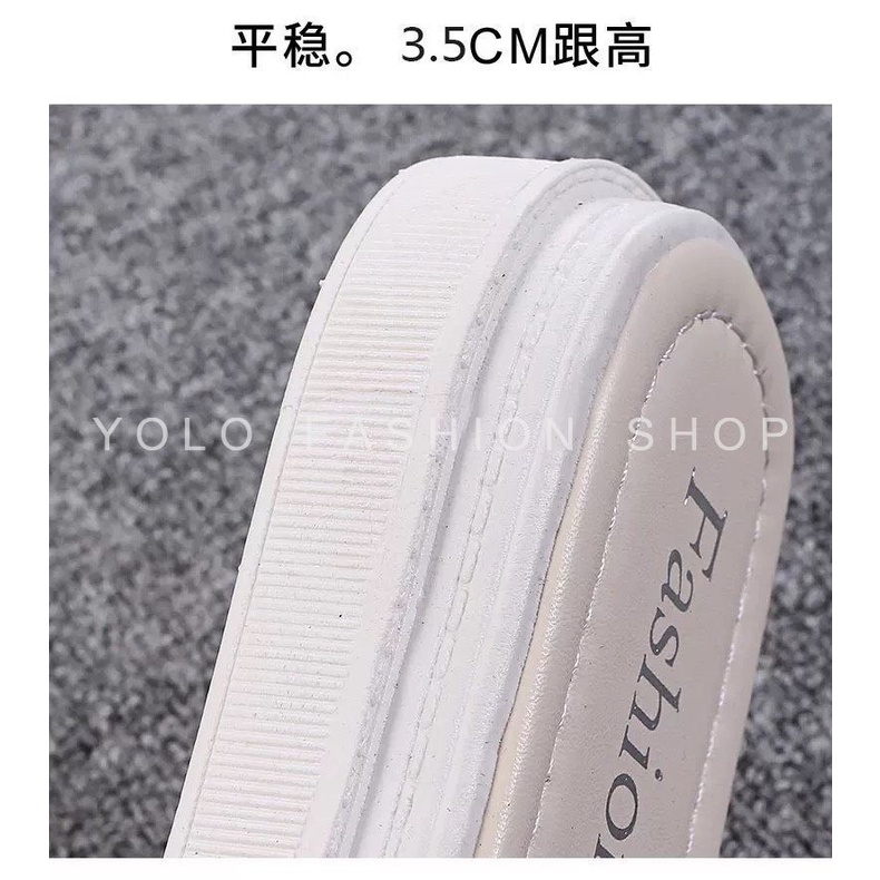 Dép lê nữ quai ngang đế cao 3p họa tiết trần trám phối khóa sang chảnh hàng siêu nhẹ cao cấp chuẩn đẹp - D32