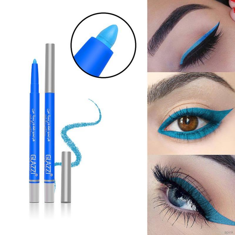 [Hàng mới về] Set 12 Bút Kẻ Mắt Chống Thấm Nước Trang Điểm Lâu Trôi Nhiều Màu Sắc Chất Lượng Cao