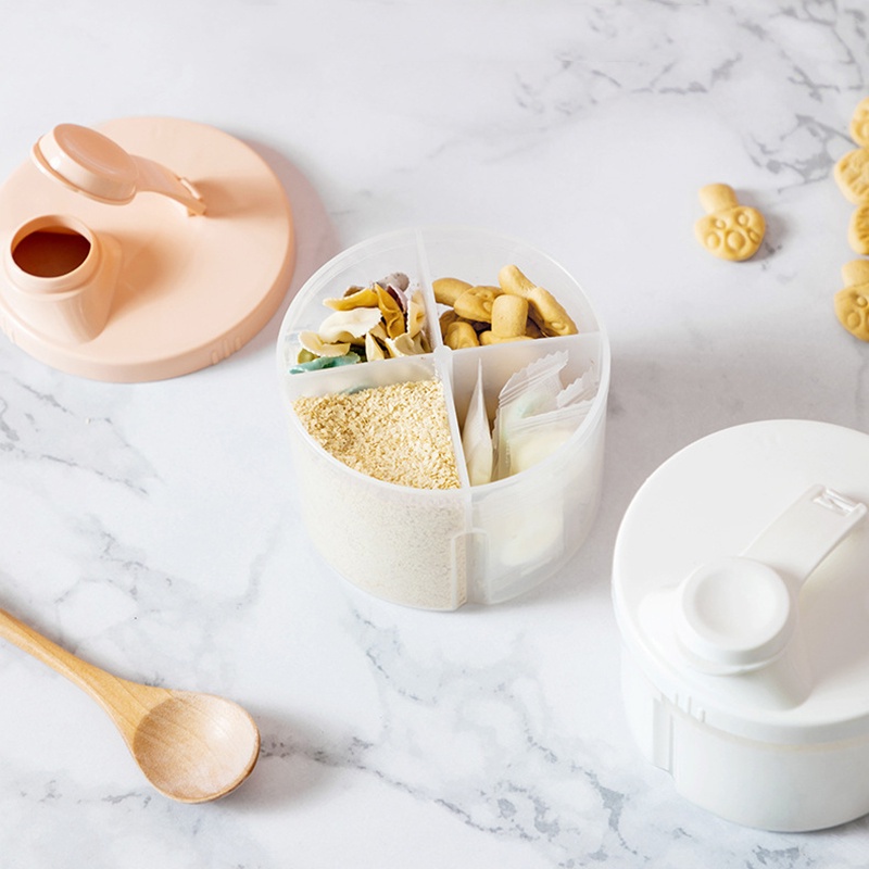 Hộp đựng thức ăn cho bé 4 ngăn tiện lợi