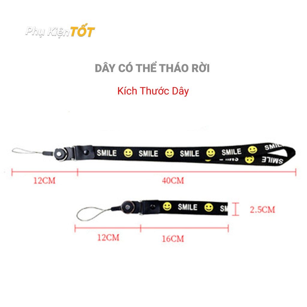 [Combo 2 Dây] Dây Đeo Treo Điện Thoại, Thẻ ID, Thẻ Học Sinh, Chìa Khoá Thời Trang Chống Thất Lạc Strap Vải (Ngẫu Nhiên)