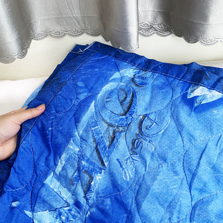 Chăn hè cho bé Cotton Poly trần bông 3 lớp hình ELSA siêu nhẹ thấm hút mồ hôi tốt kích thước 1m7x2m -CH17